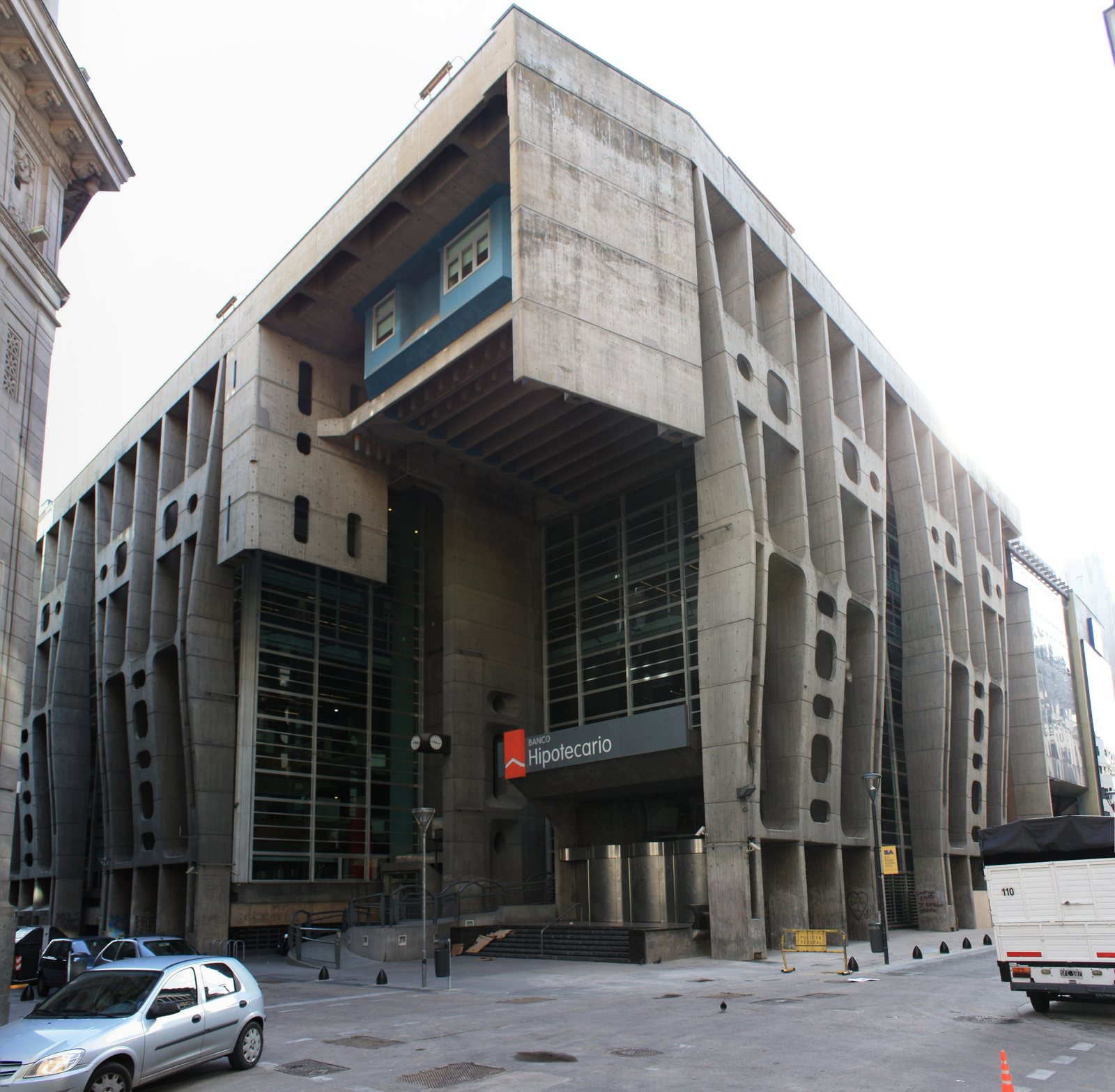Arquitectura brutalista en hormigón
