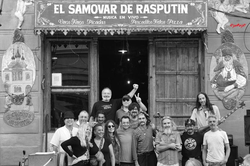 Fachada del Samovar de Rasputín, La Boca