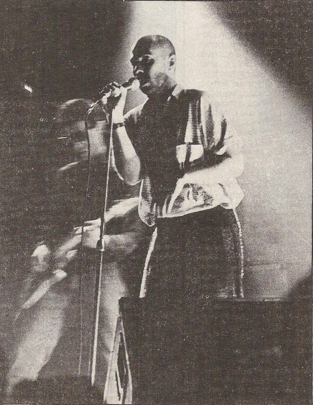 El Indio Solari en vivo, 1988.