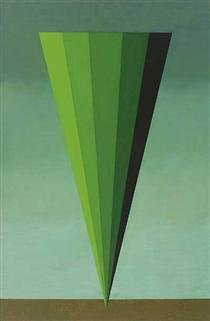 Roberto Aizenberg, pirámide verde.