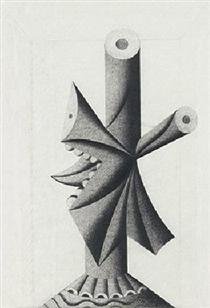 Roberto Aizenberg, dibujo de estructura.
