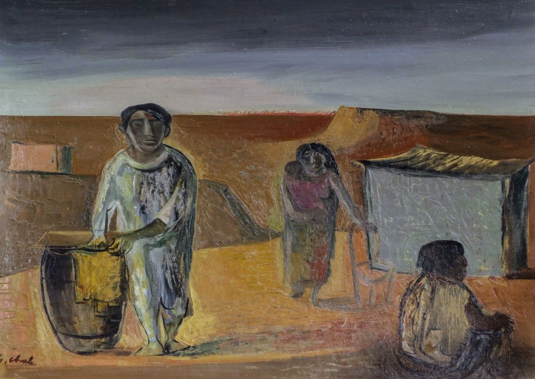 Paisajes con figuras (1946), mundo andino.